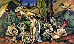 Les Baigneuses des Andelys (The Bathers of Andelys), 1908, oil on canvas, 97 x 162 cm, Musée du Petit Palais, Geneva