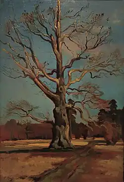 Otakar Nejedlý, Oak in Lány (1921)