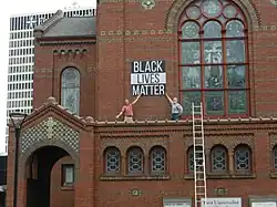 Matches our indoor BLM Banner!