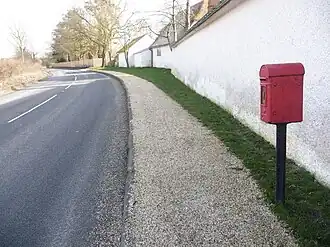 Boundary wall at Berrydown Court