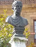 Bust of Riego in Oviedo