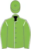 Light Green, White seams, Light Green cap