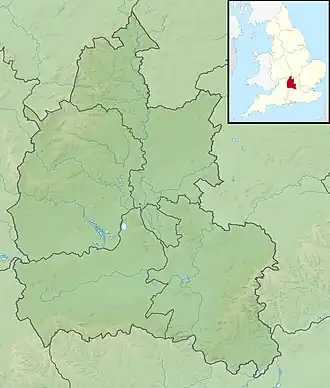 Alchester is located in Oxfordshire
