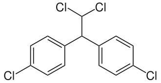 Skeletal formula of DDD