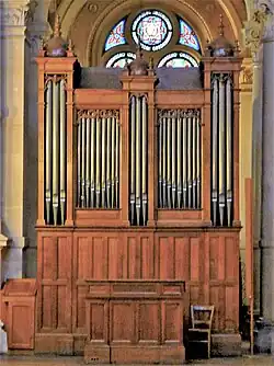 The choir organ