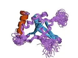 1xwe: NMR Structure of C345C (NTR) domain of C5 of complement