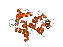 2f3z: Calmodulin/IQ-AA domain complex