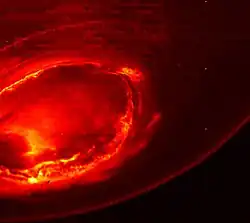 Infrared view of Jupiter's southern aurora