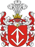 Kurzeniec - Coat of Arms of Dworak, Kurzeniecki, Osiecki, Truskoleśny and Wieliński family