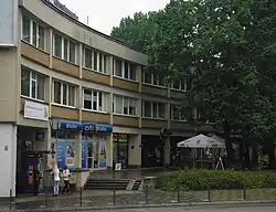 Residential building on the western side