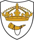 Coat of arms of Majdan Królewski