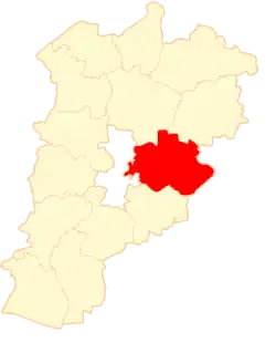 Location of Gmina Kramsk