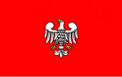 Flag of the Masovian Voivodeship (2005–2006)