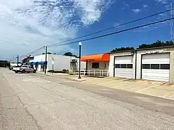 Paden Fire Dept and City Hall in Downtown