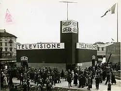 SAFAR standing at the Milan fair in 1933.