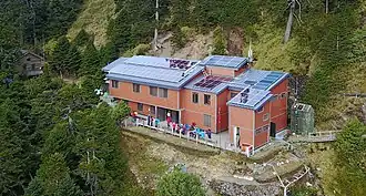 Paiyun Lodge on Yushan (Mt. Jade), Taiwan