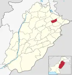 Location of Wazirabad