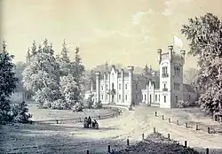 Kossakowski palace in Vaitkuškis