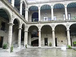 Central courtyard.
