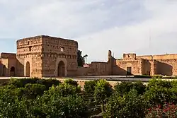 El Badi Palace in Marrakesh (late 16th century)