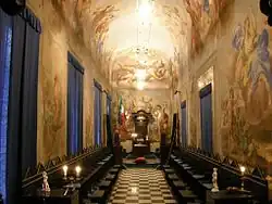 Italian lodge at Palazzo Roffia, Florence