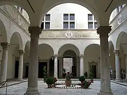 Palazzo Piccolomini Courtyard