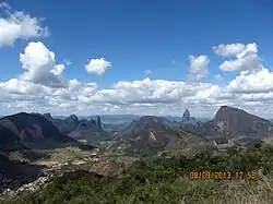 Aerial view of Pancas