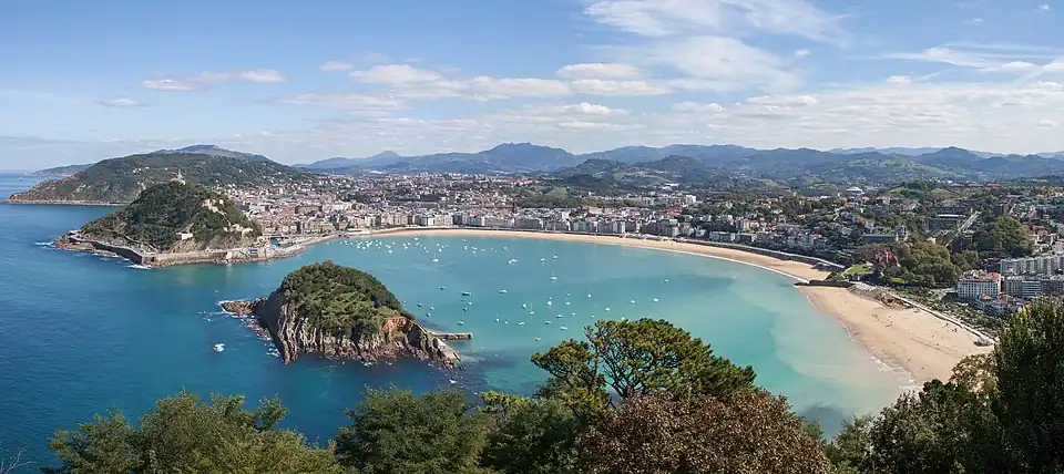 Panorama of San Sebastian