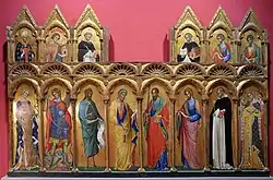San Severino Polyptych, with Giovannino Veneziano