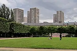 The Parc de Choisy (13th arrondissement)