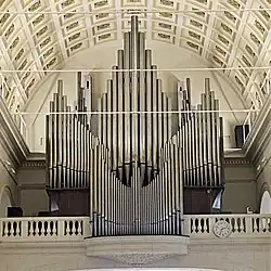 The great organ over the portal