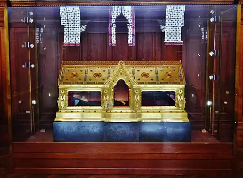 The shrine and reliquary of Saint Madeleine-Sophie Barat, founder of the Society of the Sacred Heart