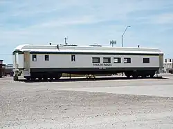 Town of Parker railroad car