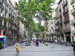 Passeig del Born, in la Ribera