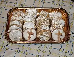 "Pasta of the penitent", one of the food that is part of the Easter food.