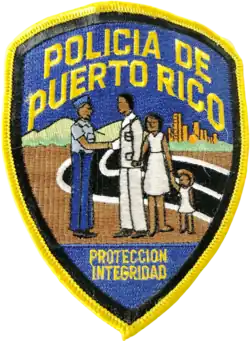 Patch of the Puerto Rico Police