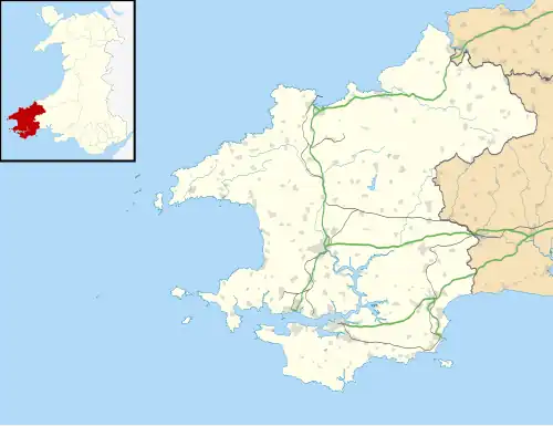 Lydstep Haven is located in Pembrokeshire