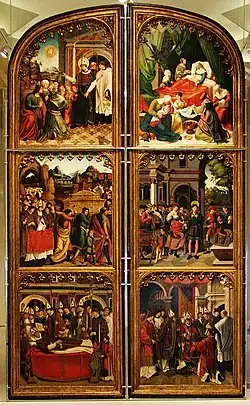 Pere Nunyes – Altarpiece of St Elgius of the Silversmiths