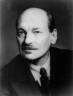 Head shot of Attlee