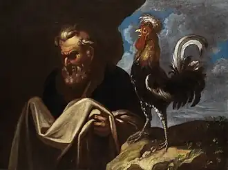 St. Peter's cock (Attributed to Brandl)