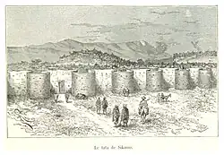 The Tata of Sikasso, illustration by Édouard Riou