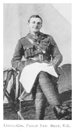 Philip Bent, VC – World War I