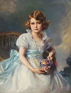 Philip de László - Princess Elizabeth of York - 1933