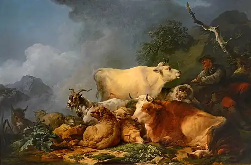 Landscape with Animals, 1767