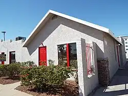 The Wing F. Ong House located in the back of the Wing F. Ong grocery store. It was listed in the Phoenix Historic Property Register.