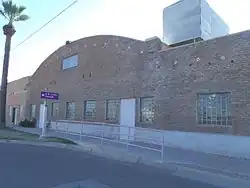 The Phoenix Linen & Towel Supply Company Warehouse was built in 1929 and is located at 702-706 S. Third St. / 215 E. Grant St. The property was listed in the Phoenix Historic Property Register in February 2010.