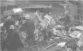 Rescue workers after the bombing