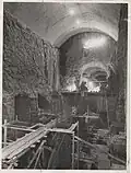 Construction of the hydroelectric power plant of Ribagorzana, 1955 (Archivio storico Touring Club Italiano)