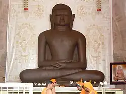 Rishabhdev, believed to have lived over 592.704×1018 years ago, is considered the traditional founder of Jainism.