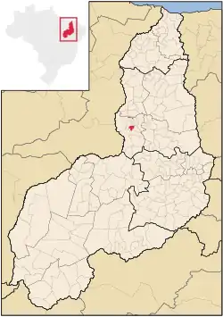 Location in Piauí state